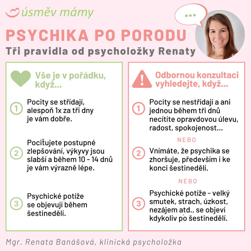 Co to je poporodní deprese?